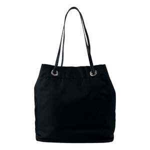 Prada Vintage Tessuto Triangle Logo Drawstring Handbag Totebag